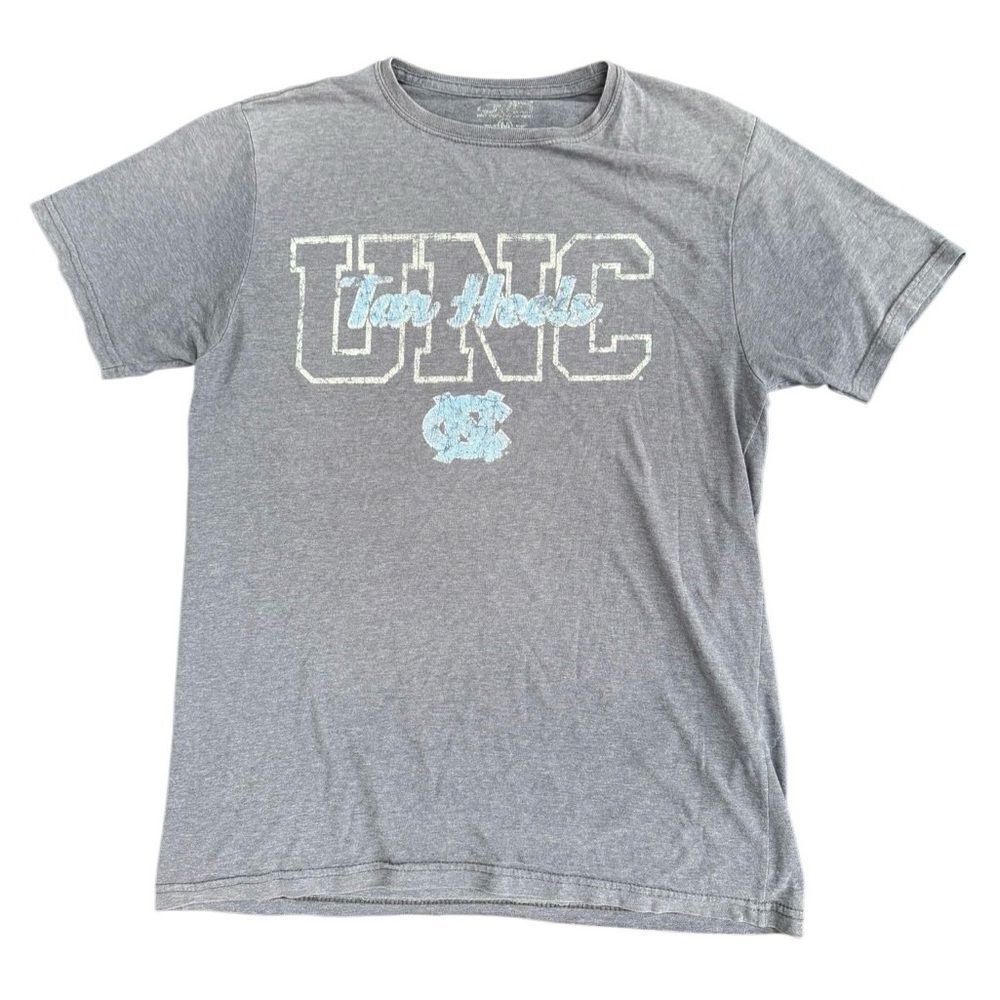 Old Varsity Brand Women's UNC Grey North Carolina Tar Heels T-shirt Size Medium